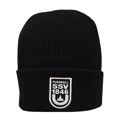 Winterstrickmütze mit Umschlag SSV Logo