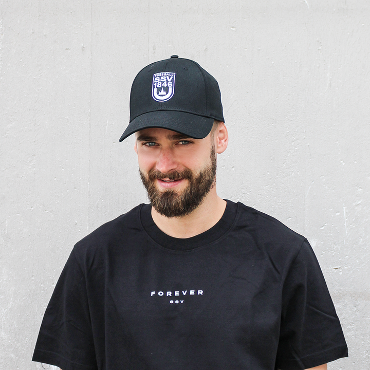 Basecap SSV Ulm 1846 Fußball Wappen schwarz