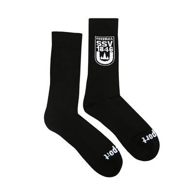Schwarze Socken mit SSV Wappen