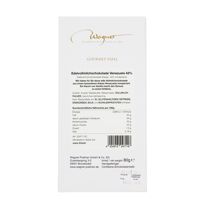 SSV Oster-Tafelschokolade