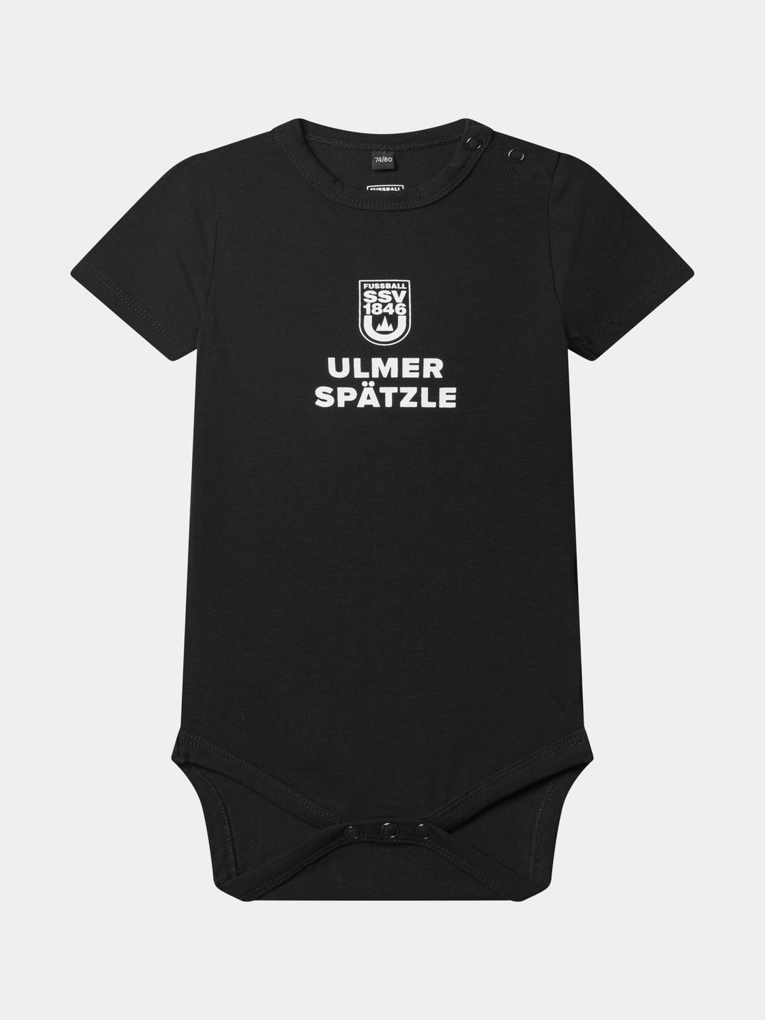 Baby Body schwarz kurzarm