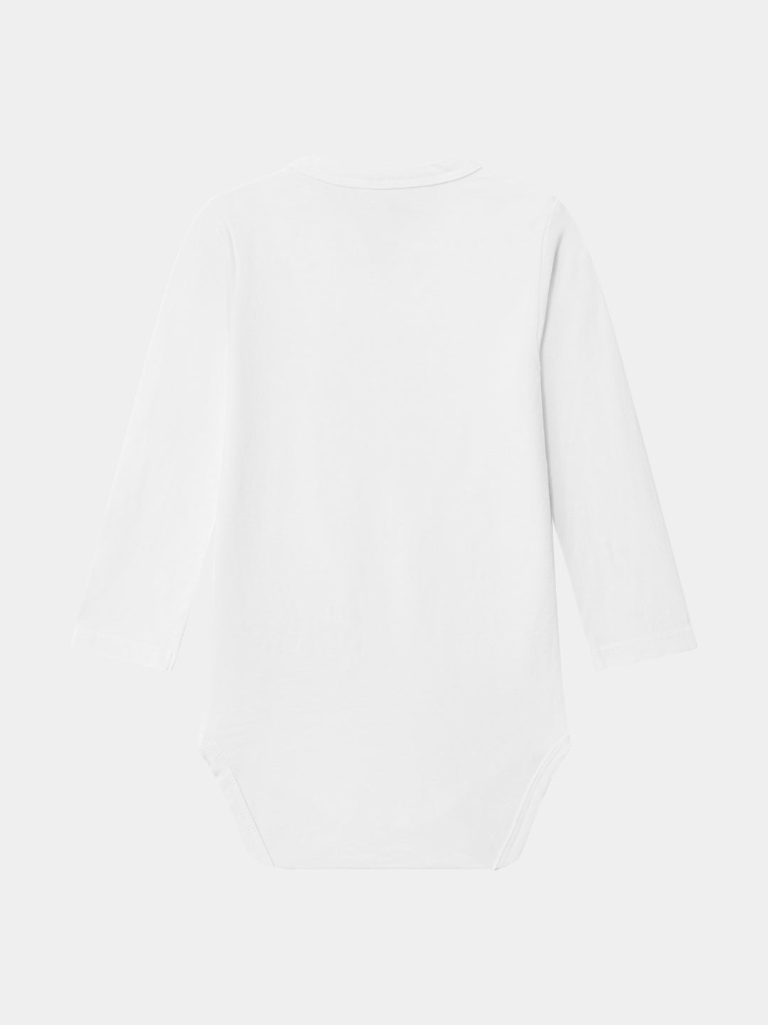Baby Body weiß langarm