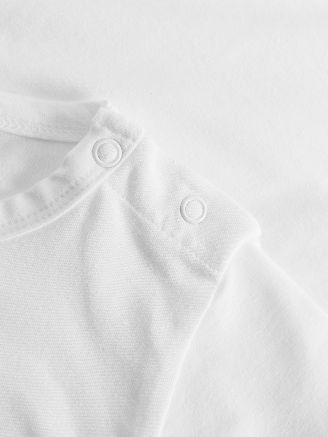 Baby Body weiß langarm