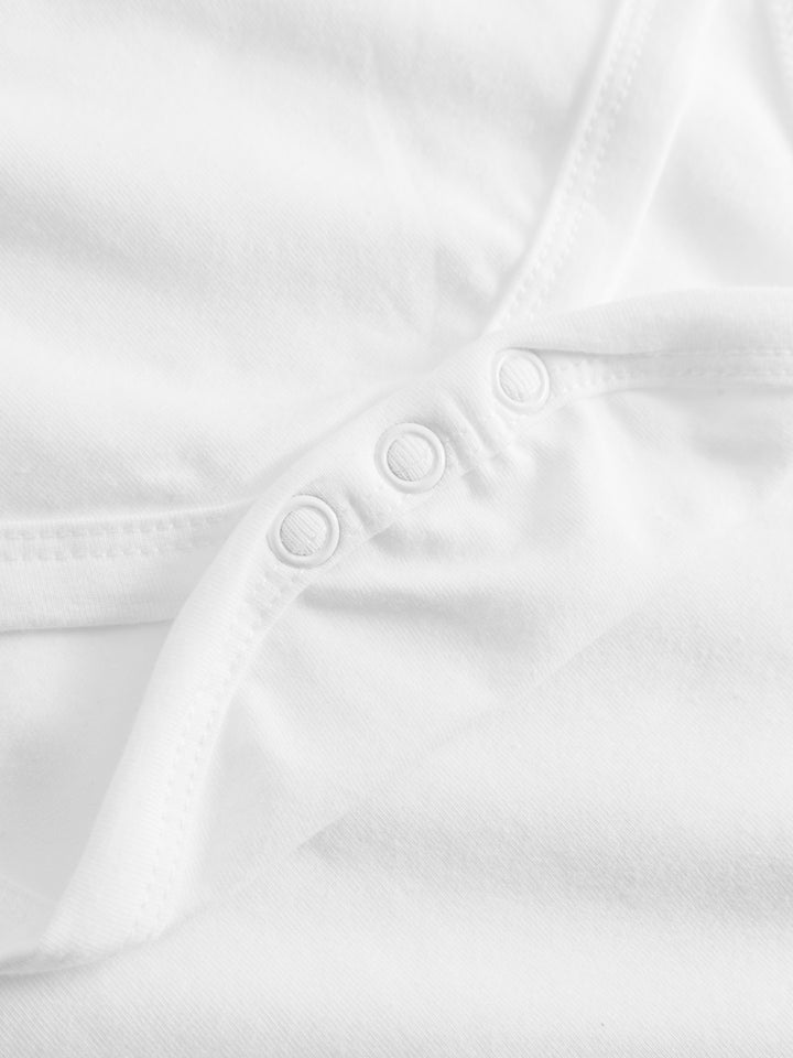 Baby Body weiß langarm