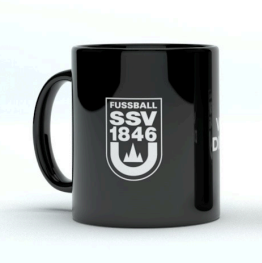 Tasse "Wir sind die Ulmer" schwarz