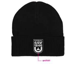 KIDS Winterstrickmütze mit SSV Wappen