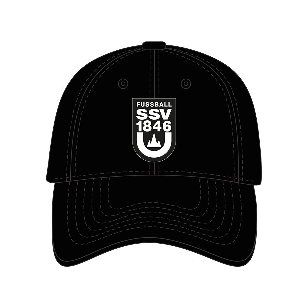 Basecap SSV Ulm 1846 Fußball Wappen schwarz