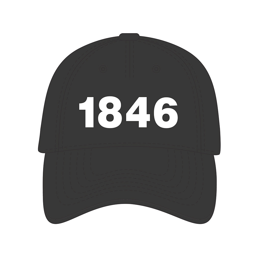Basecap 1846 Applikation grau